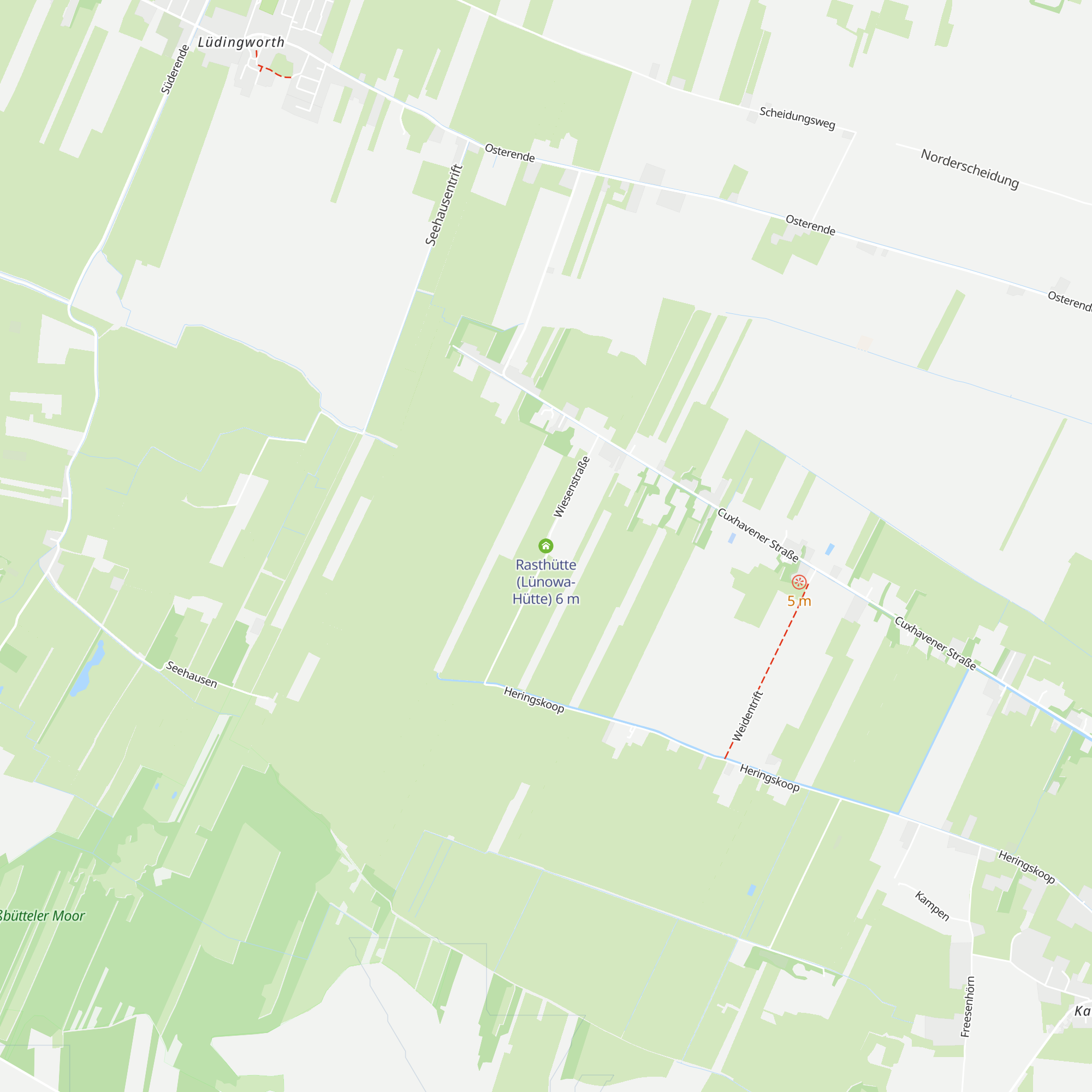 Rasthütte (Lünowa-Hütte) map