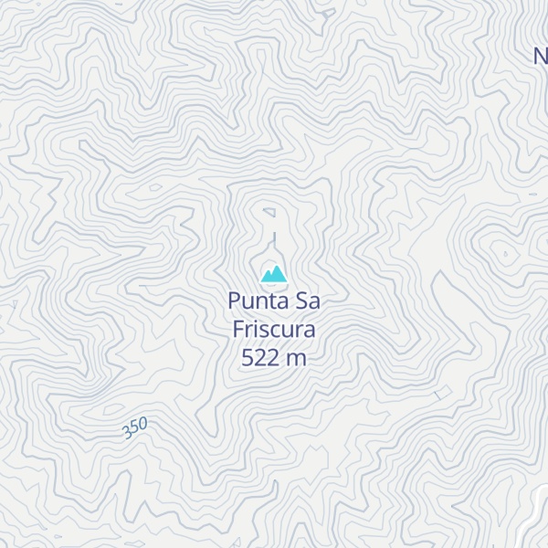 Map of Punta Sa Friscura