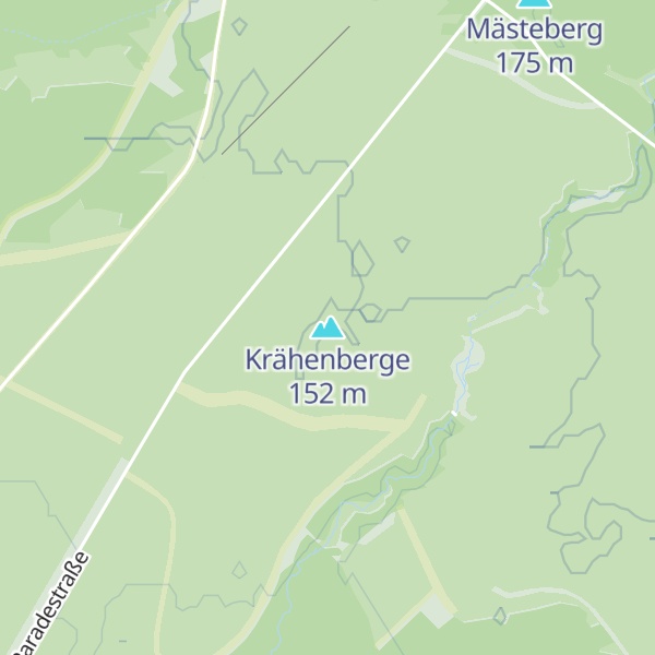 Map of Krähenberge