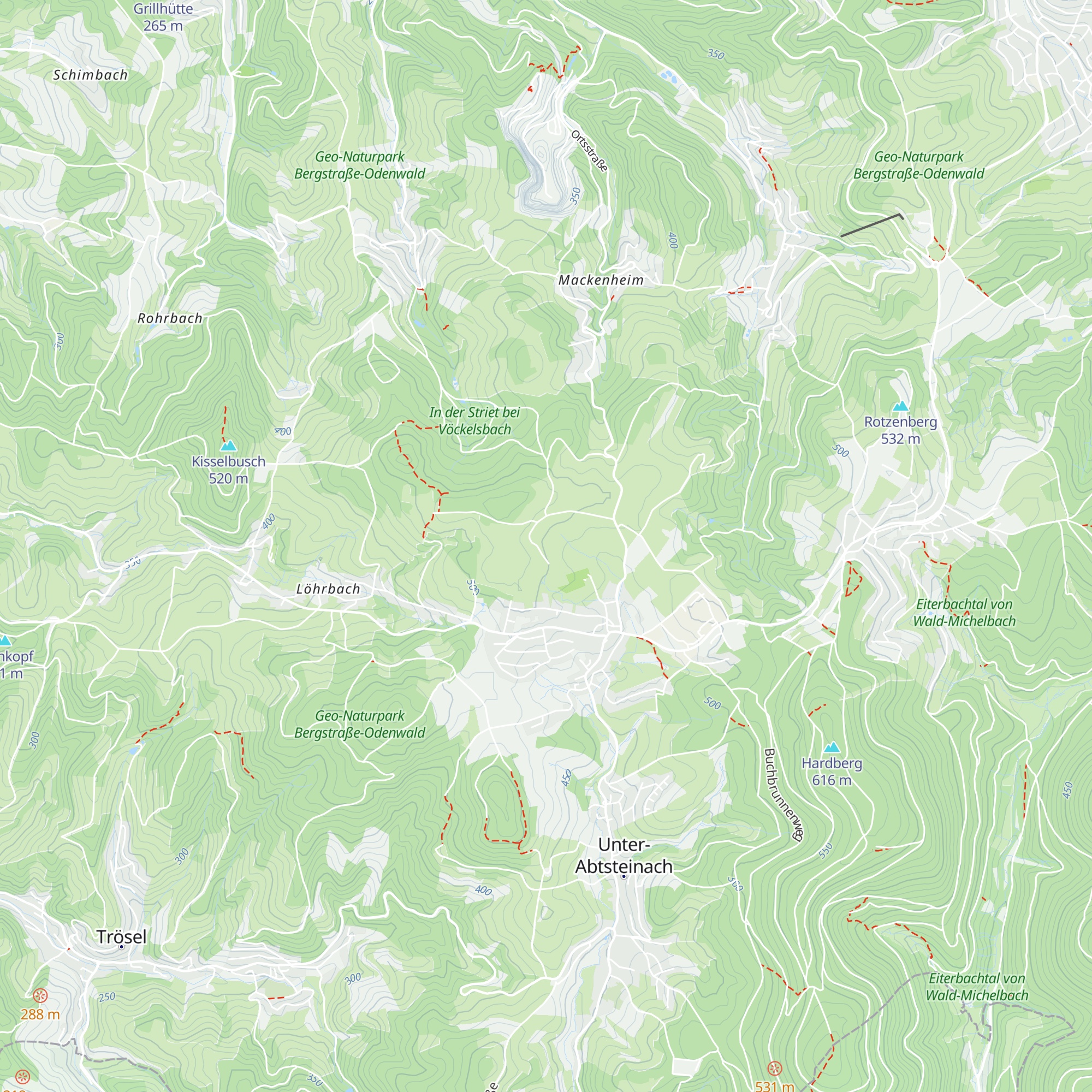 Grillhütte O-Abtsteinach map