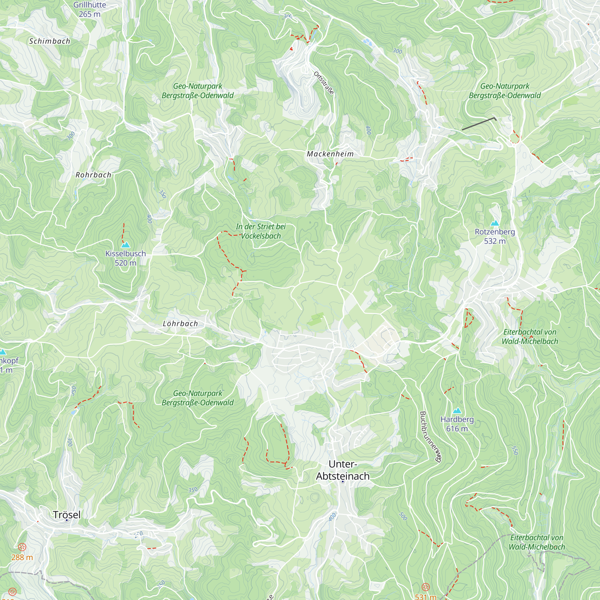 Grillhütte O-Abtsteinach map