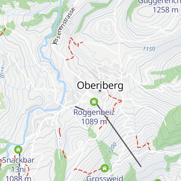 Map of Tourismusbüro Oberiberg