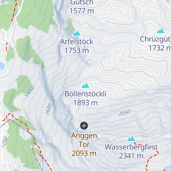 Map of Böllenstöckli