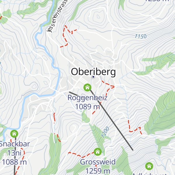 Map of Roggenbeiz