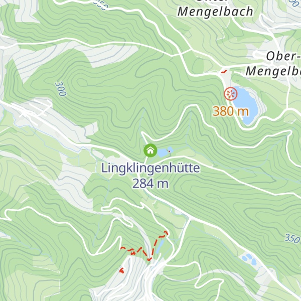 Map of Lingklingenhütte