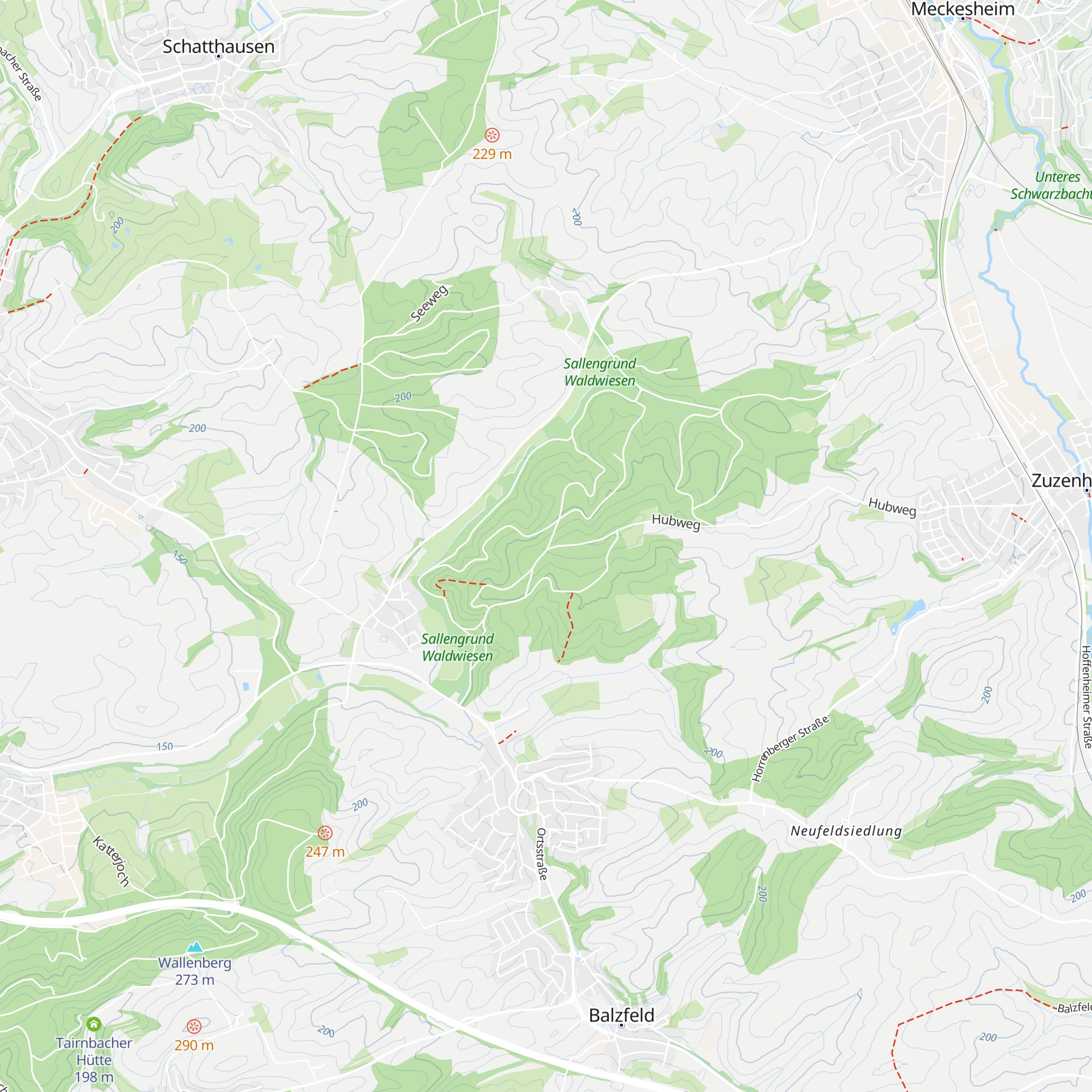 Kälberer Hütte map