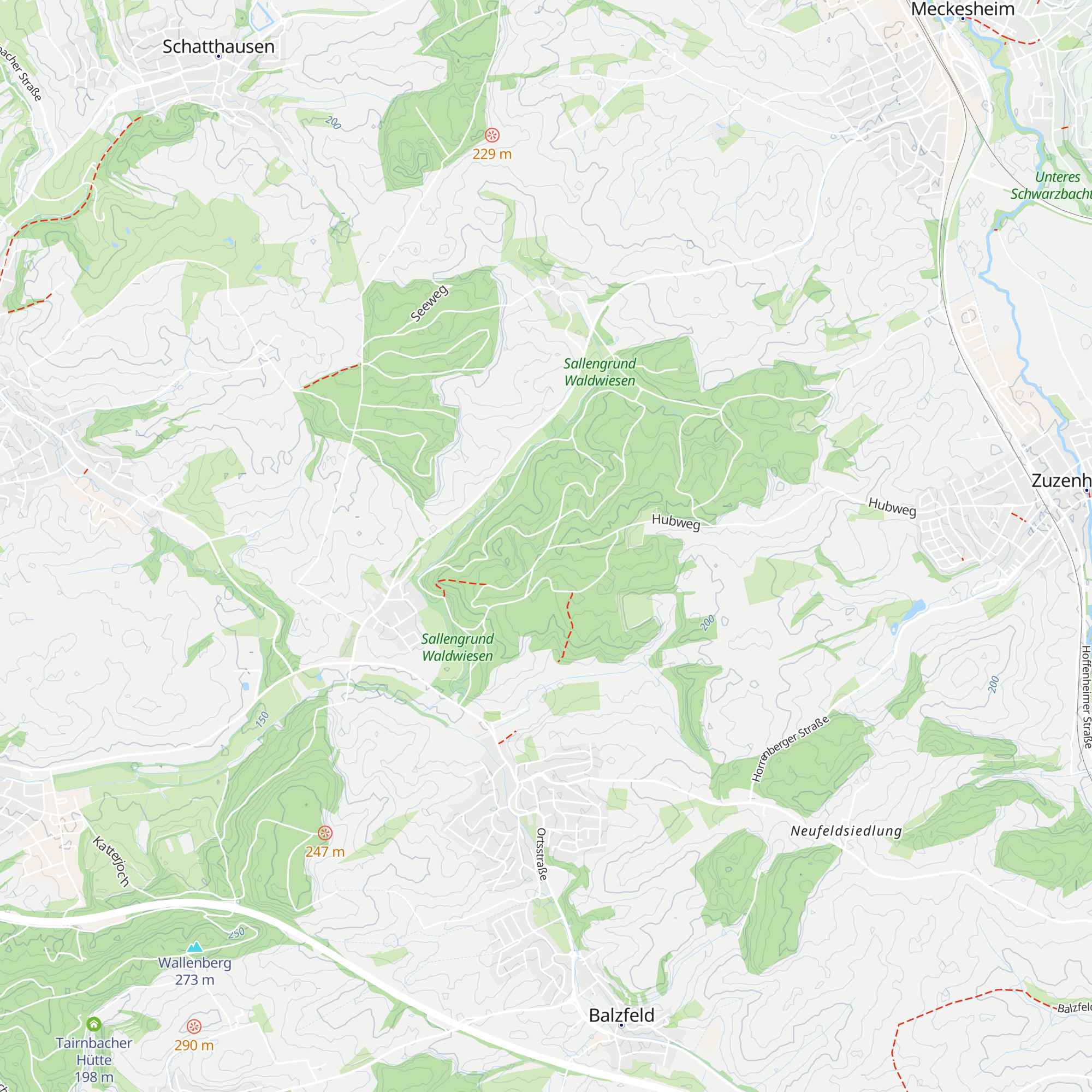 Kälberer Hütte map