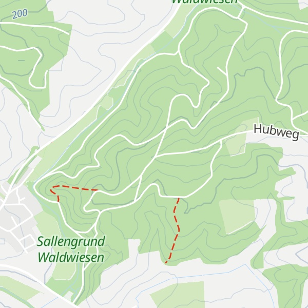 Map of Kälberer Hütte