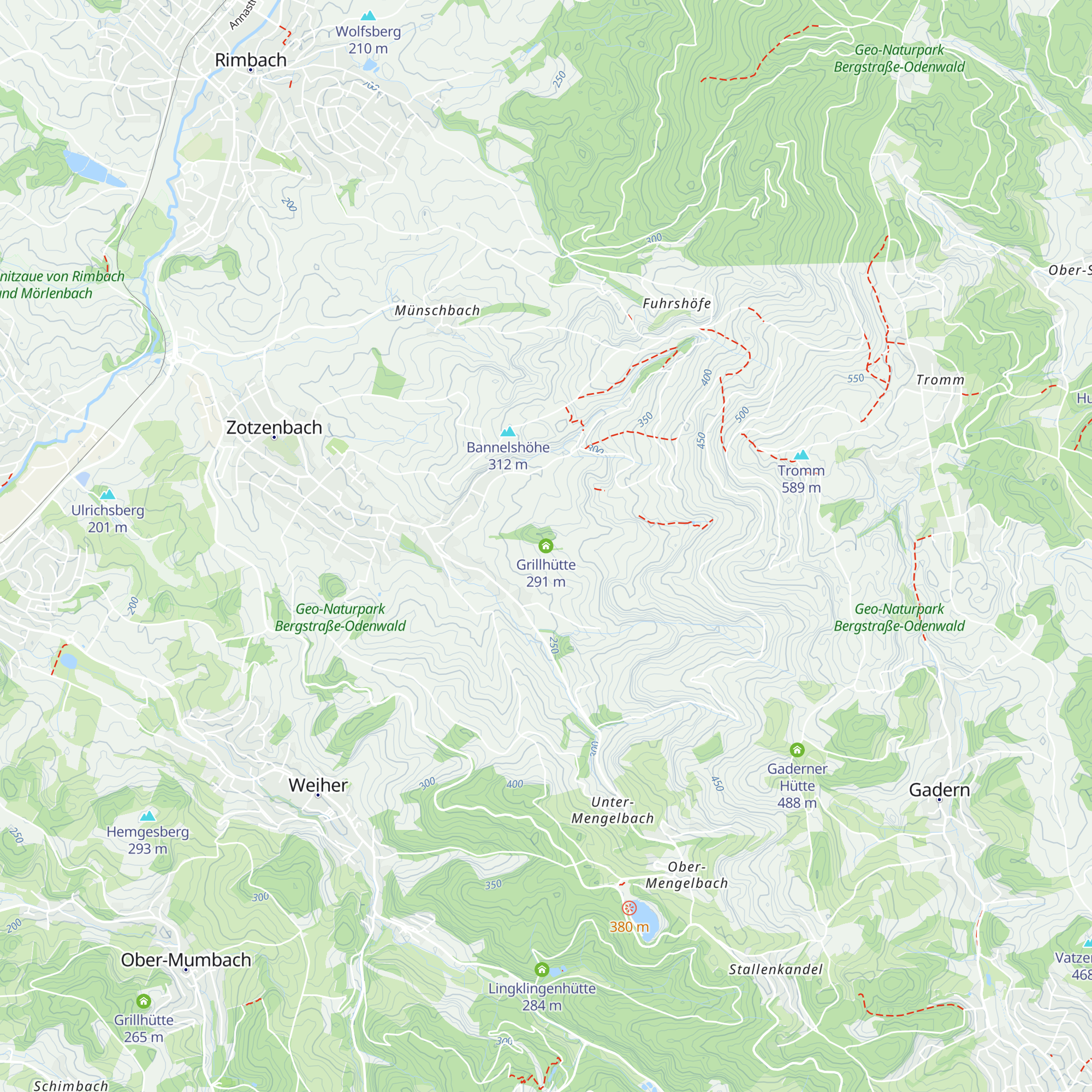Grillhütte map