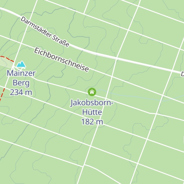 Map of Jakobsborn-Hütte