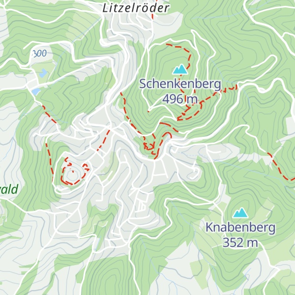 Map of Schutzhütte am Köpfchen