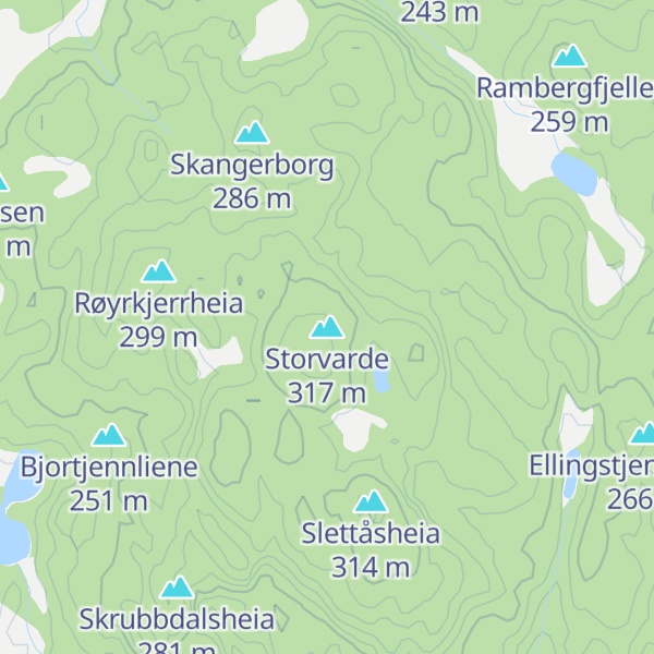 Map of Storvarde