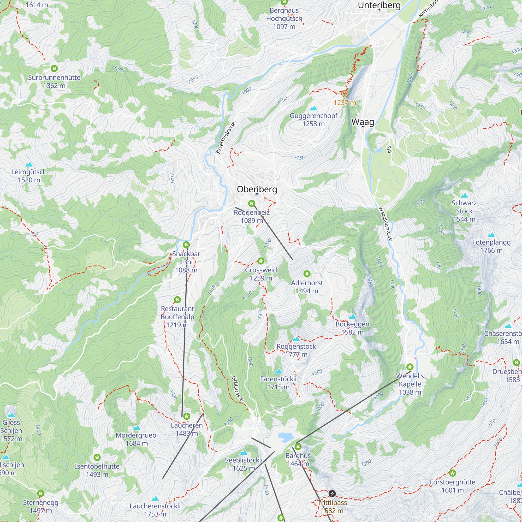 Grossweid map