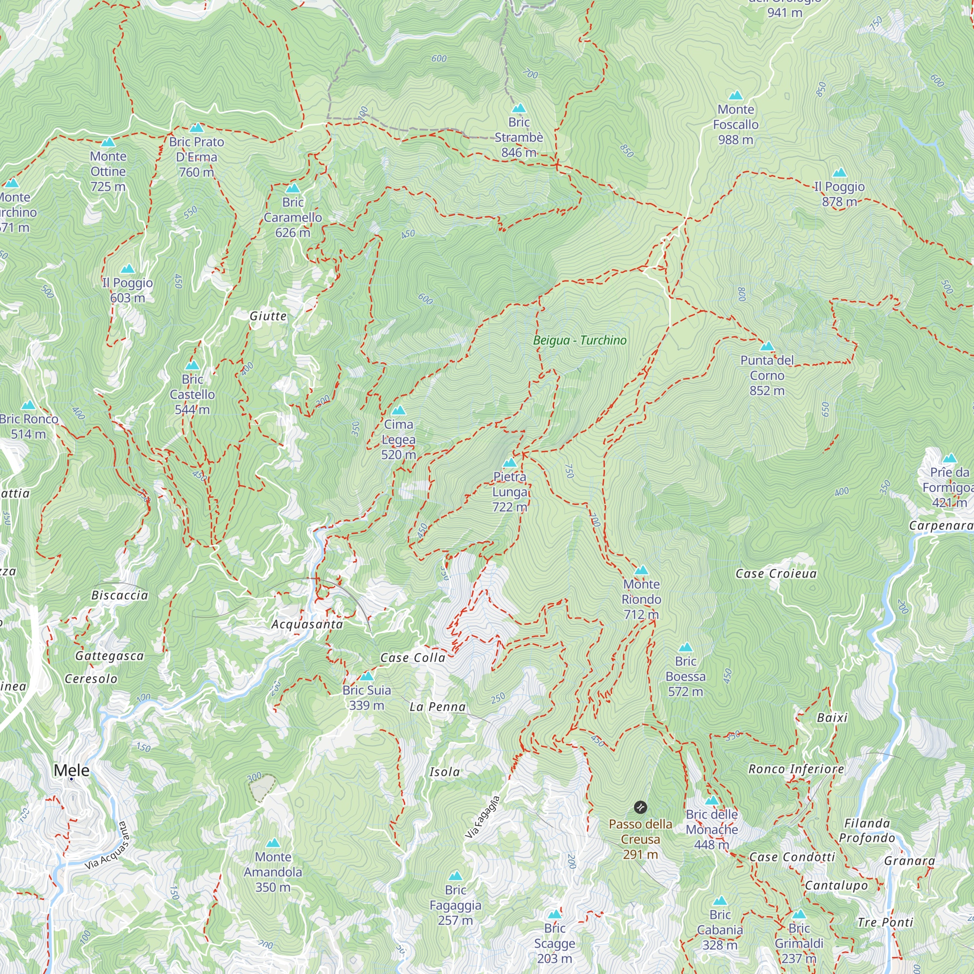Bivacco Mr. Torrance map