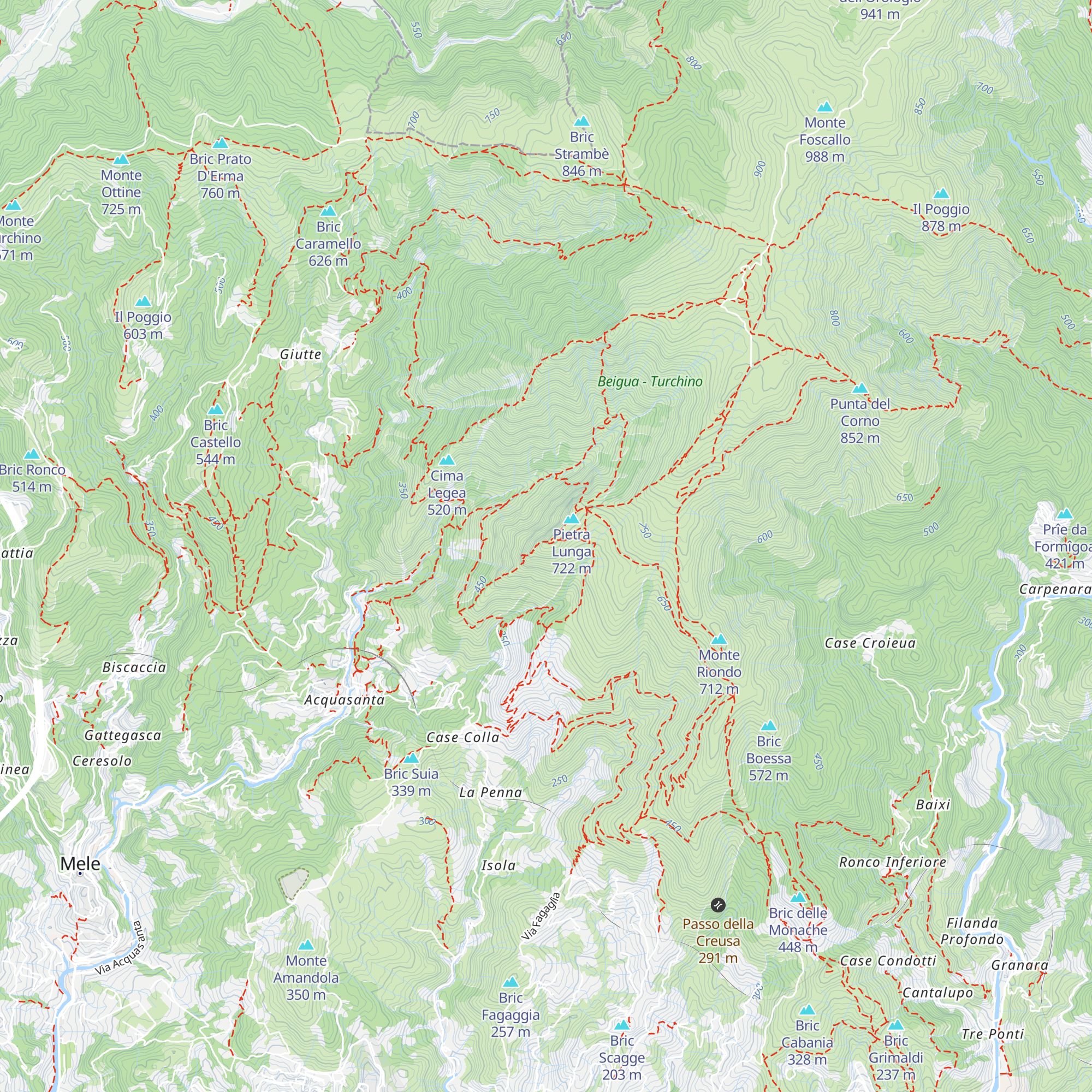 Bivacco Mr. Torrance map