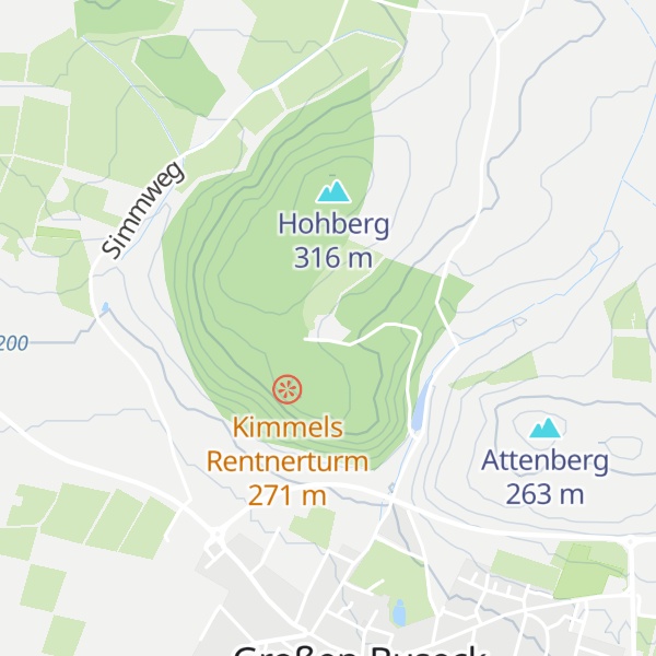 Map of Steinshütte