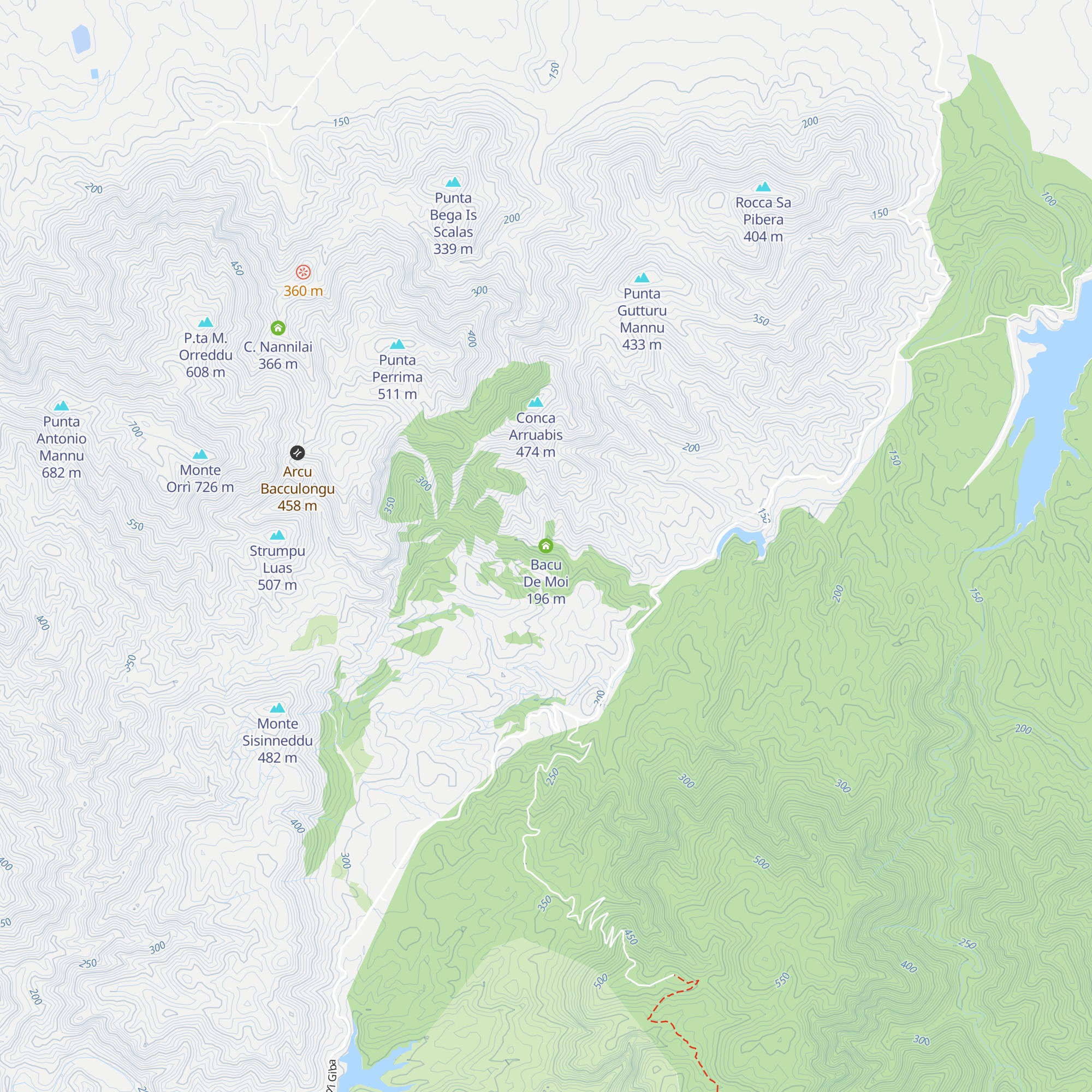 Bacu De Moi map