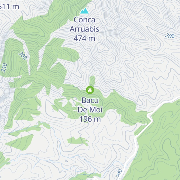 Map of Bacu De Moi