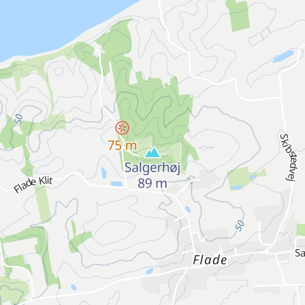 Map of Salgerhøj