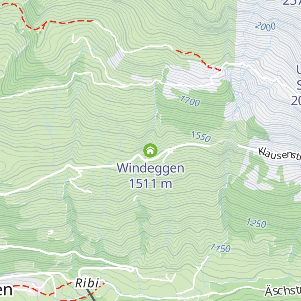 Map of Windeggen