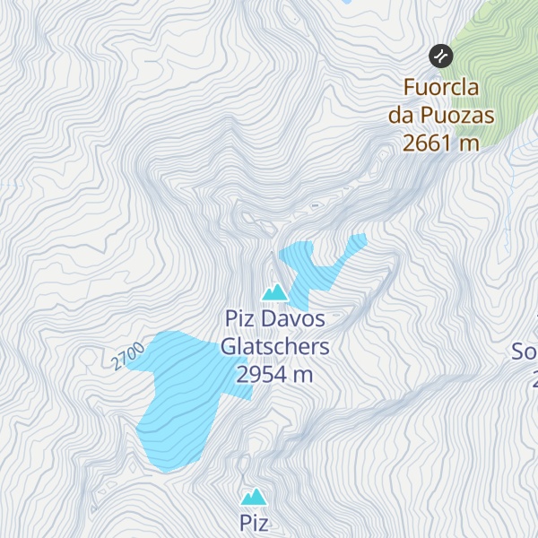 Map of Piz Gierm