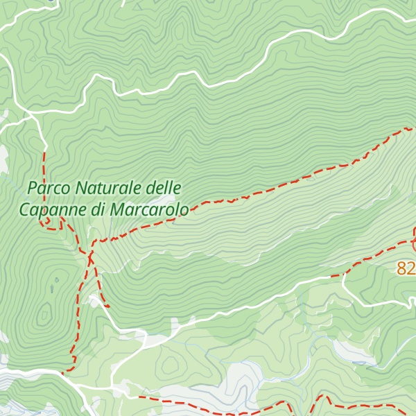 Map of Costa Lavezzara