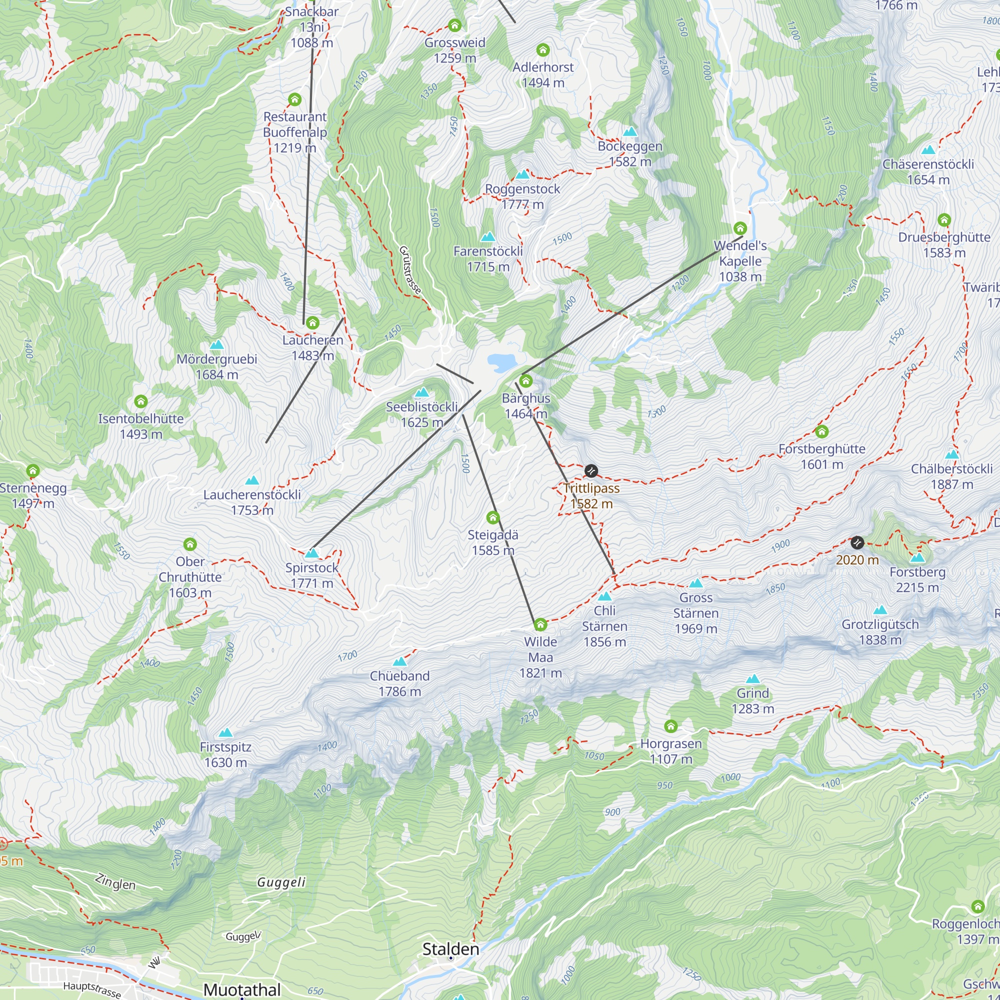 Stäfel map