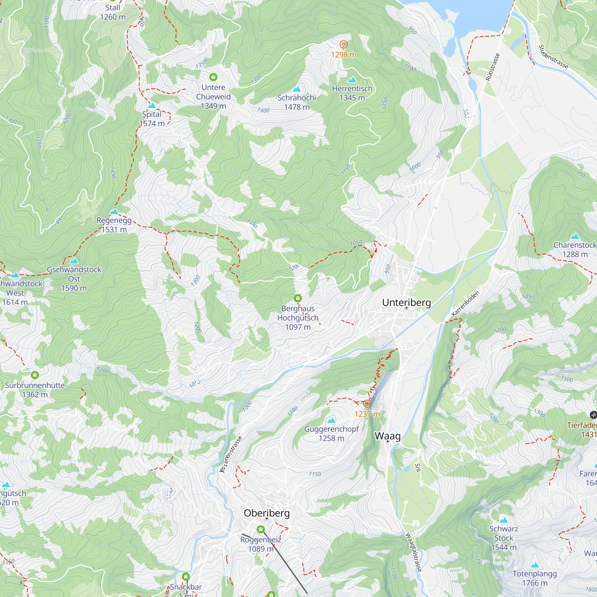 Hoch Gütsch map