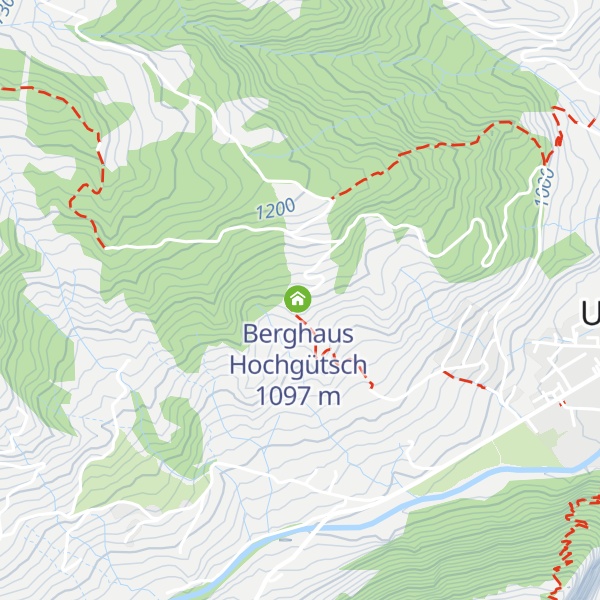 Map of Hoch Gütsch