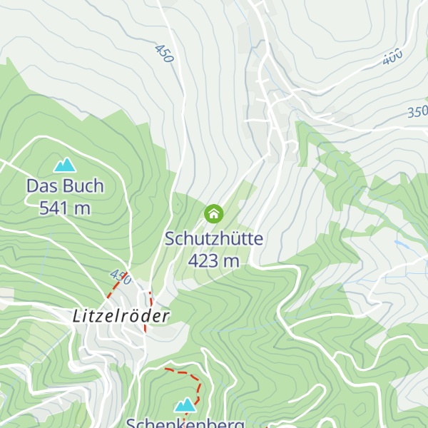 Map of Schutzhütte