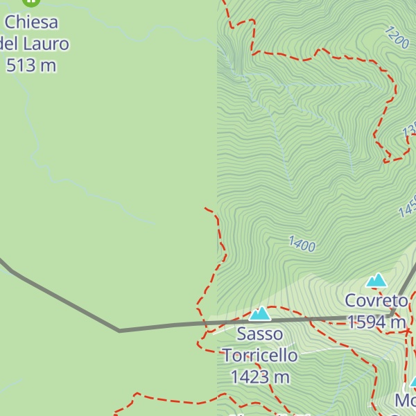 Map of Rifugio Alpetto di Caviano