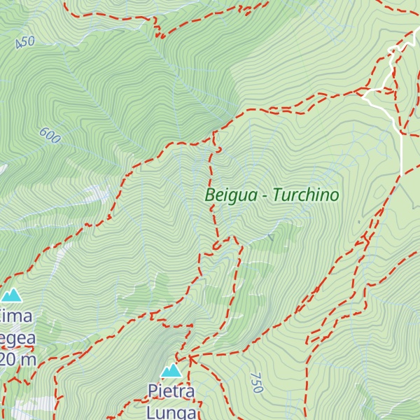 Map of Corno Stella
