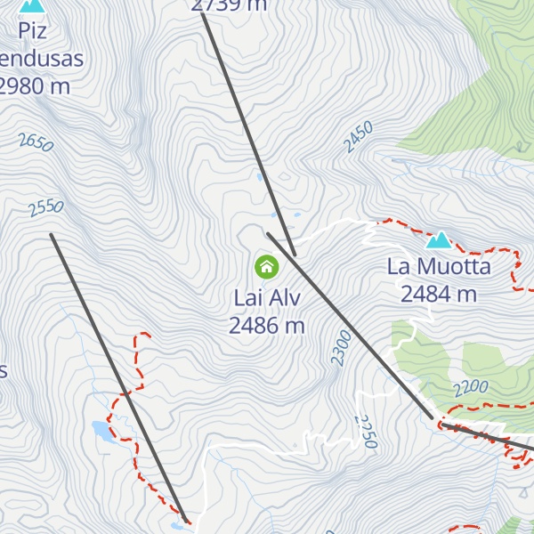 Map of Lai Alv