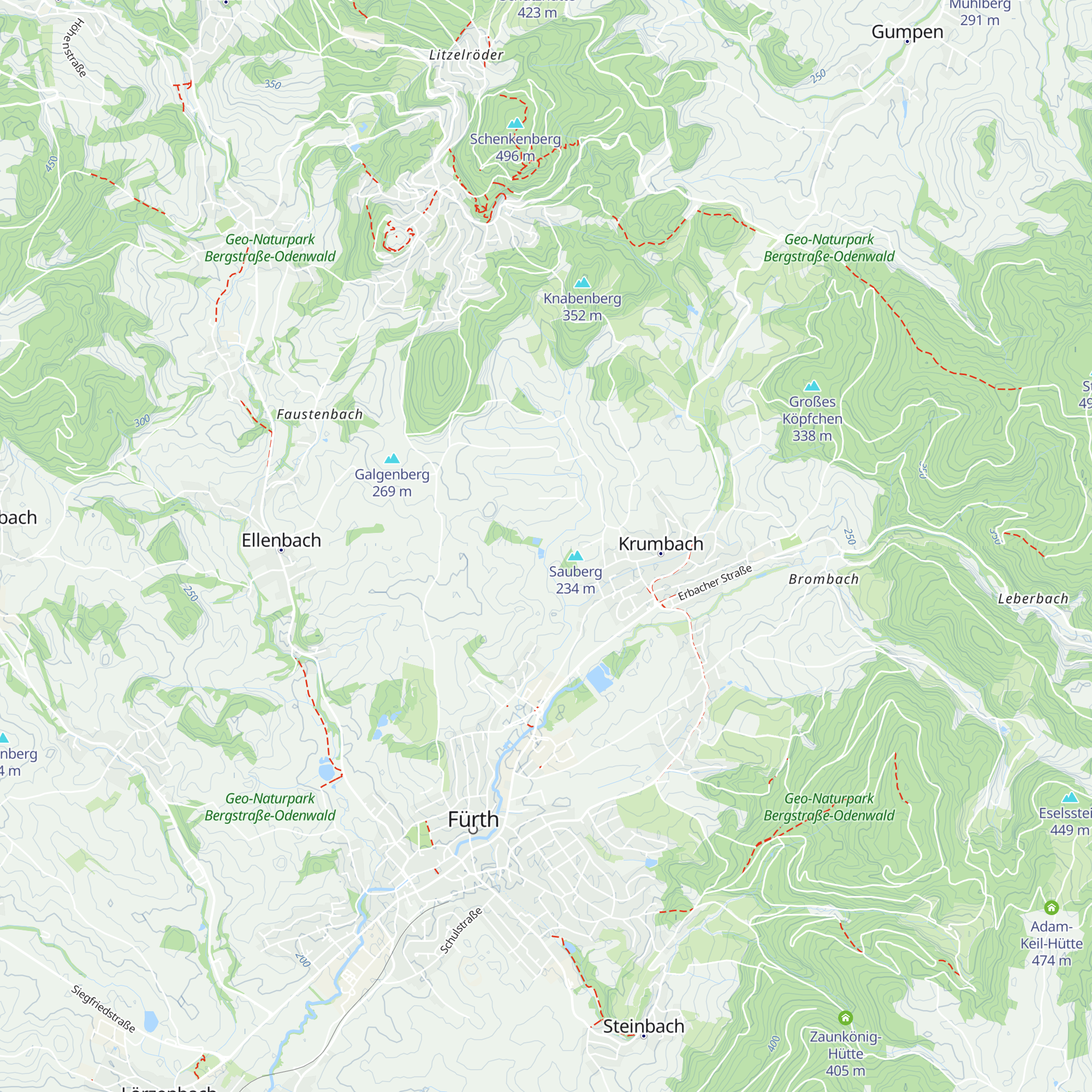Fischerhütte map