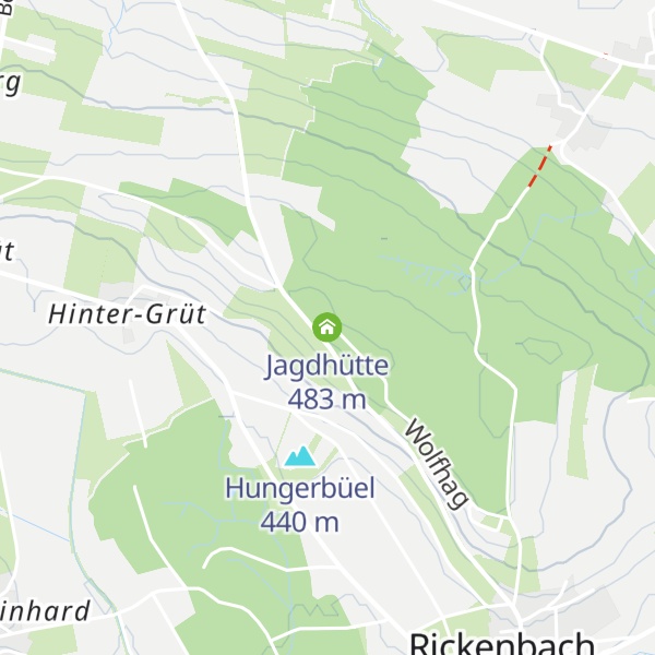 Map of Jagdhütte