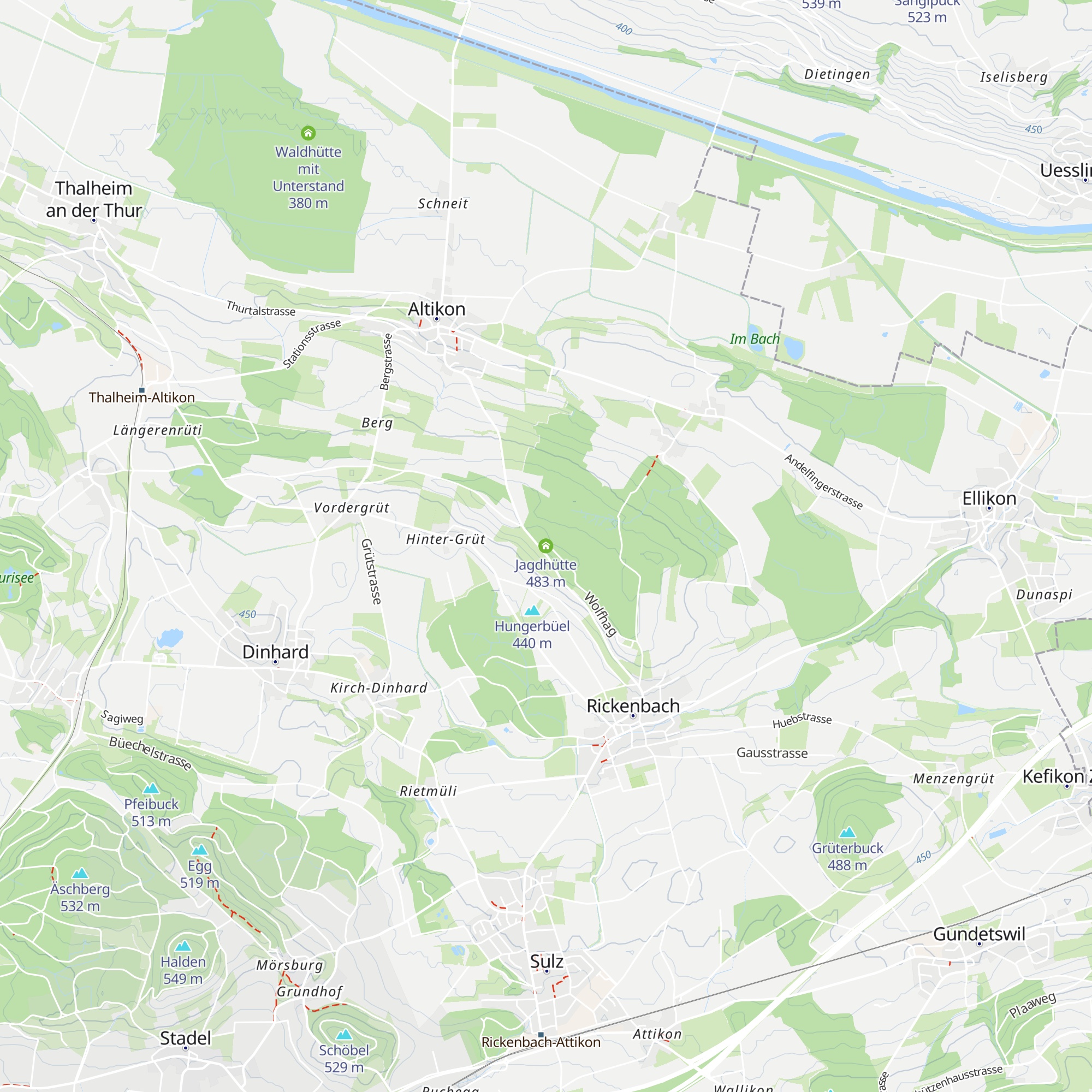 Jagdhütte map