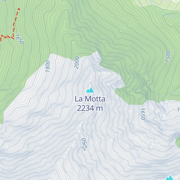 Map of La Motta