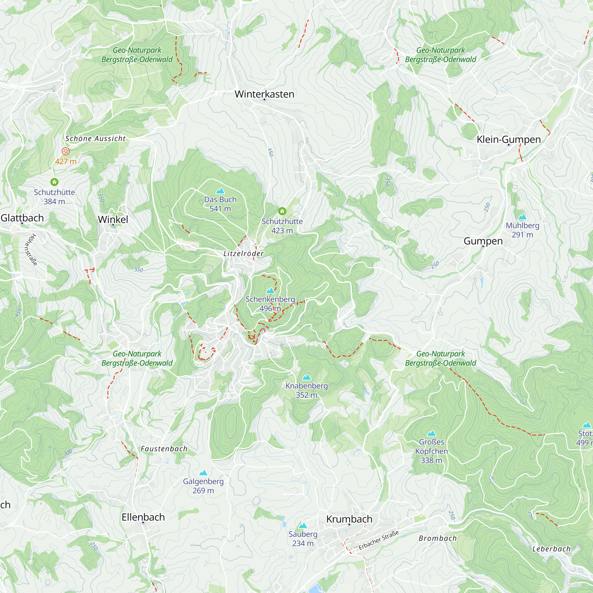 Hundertjahrhütte map