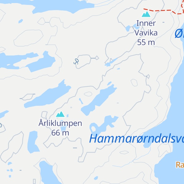 Map of Møssmørklumpen