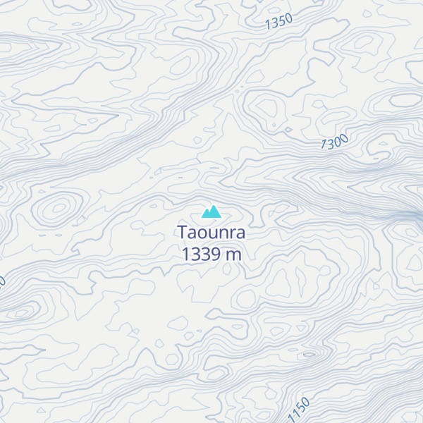Map of Taounra
