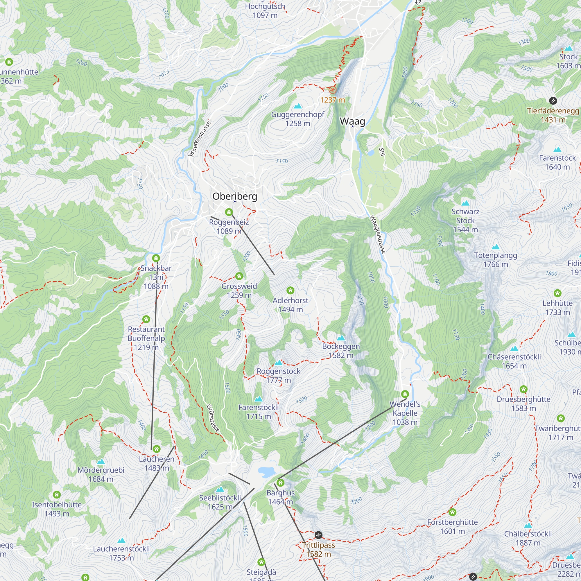 Adlerhorst map