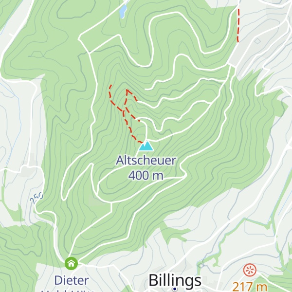 Map of Altscheuer