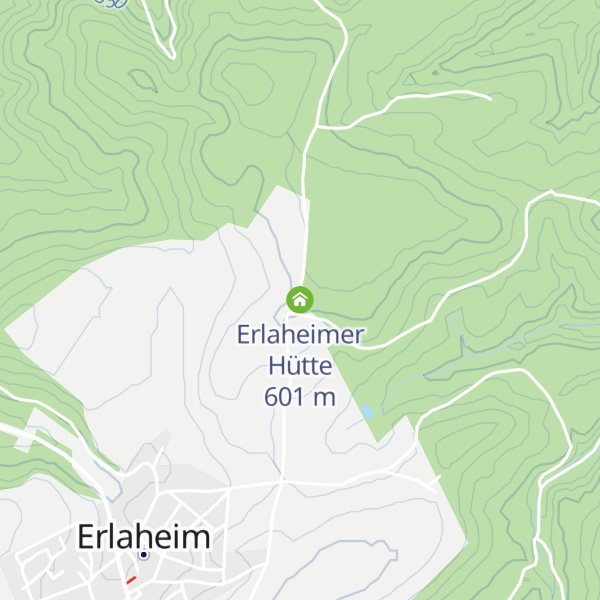 Map of Erlaheimer Hütte