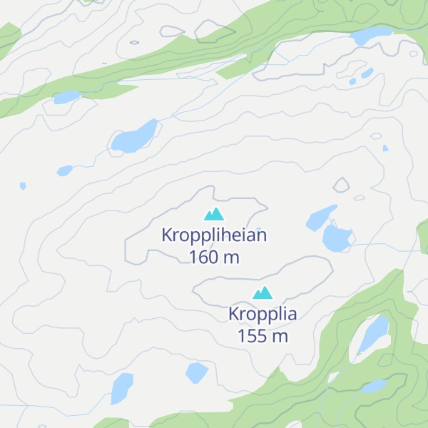 Map of Kroppliheian
