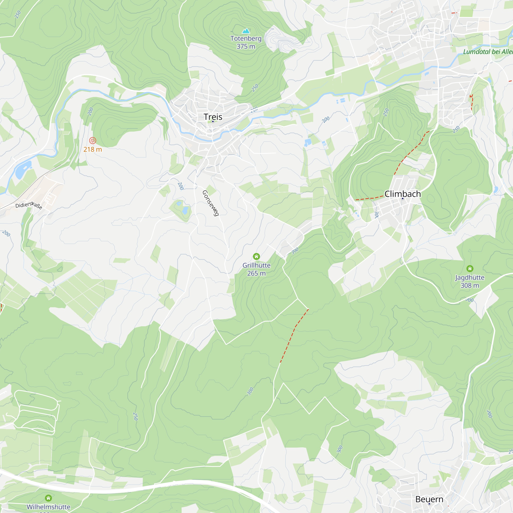 Grillhütte map