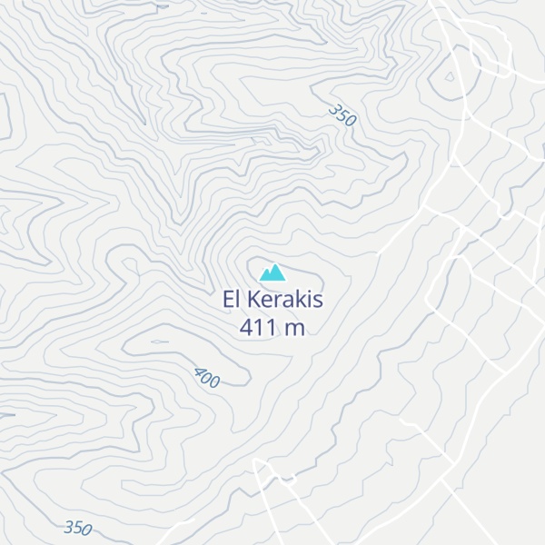 Map of El Kerakis