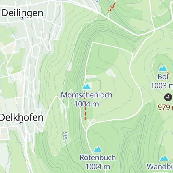 Map of Montschenloch