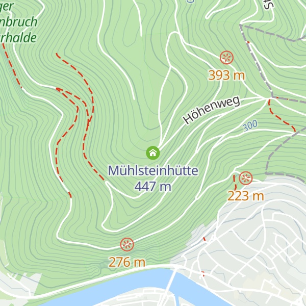 Map of Mühlsteinhütte