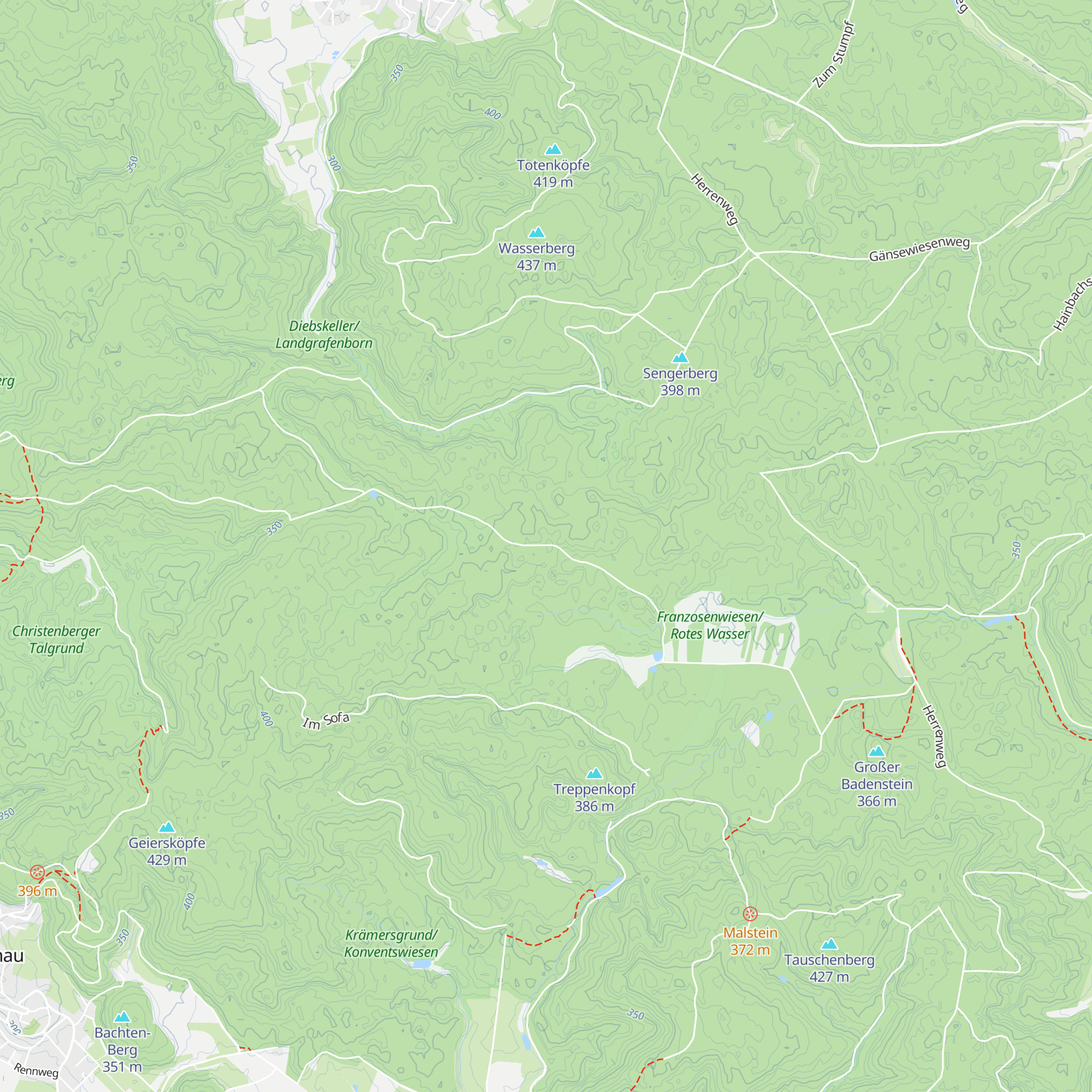 Kellerhütte map
