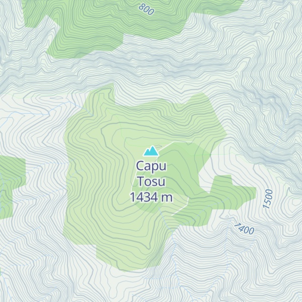Map of Capu Tosu